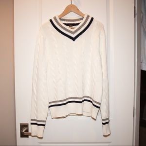 Club Monaco sailing neck sweater